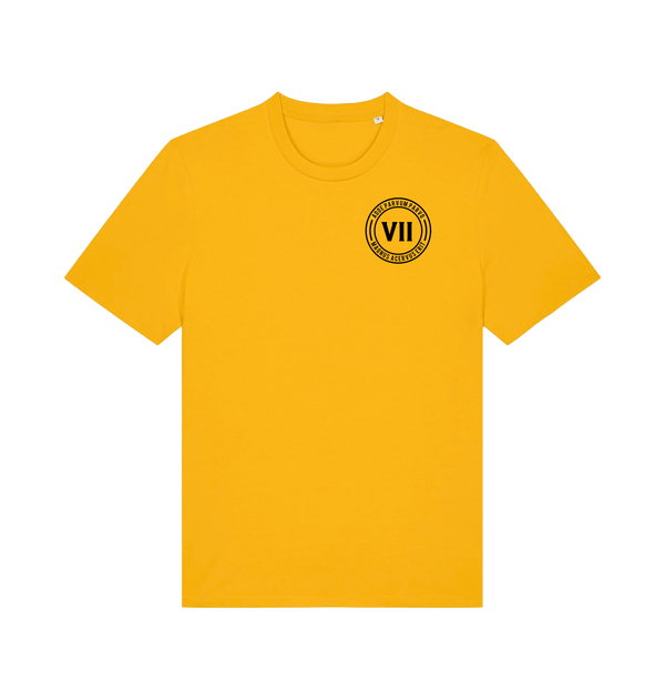 VII Crew solo unisex t shirt in yellow