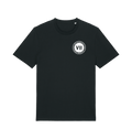 Black Printed T-shirt Front