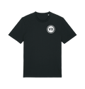 Black Printed T-shirt Front