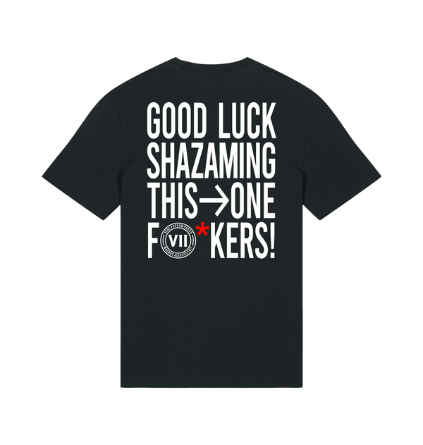 Black Printed T-shirt Back