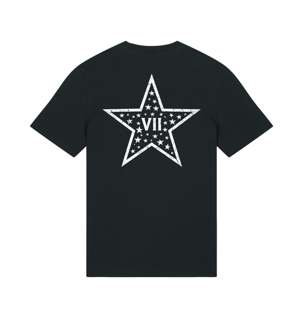 Black Printed T-shirt Back