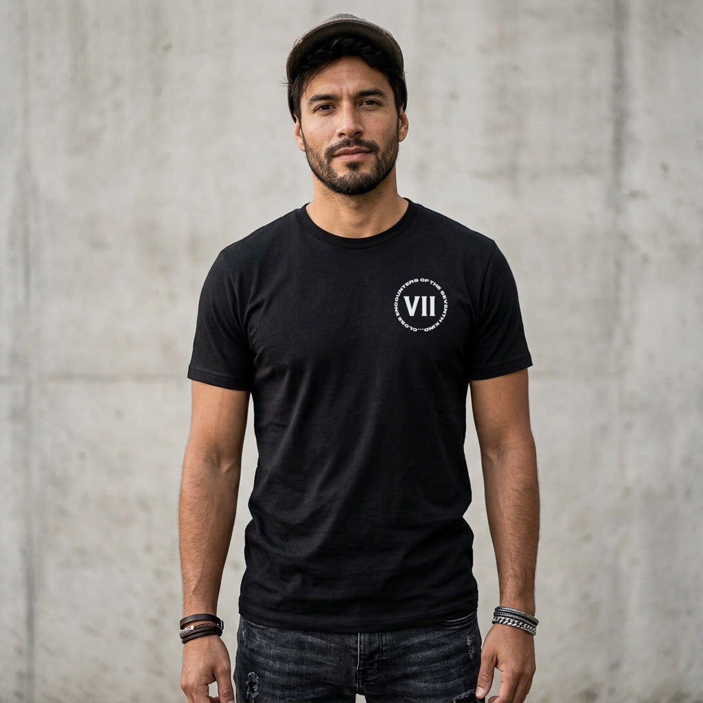 VII Crew abduction unisex t shirt in black
