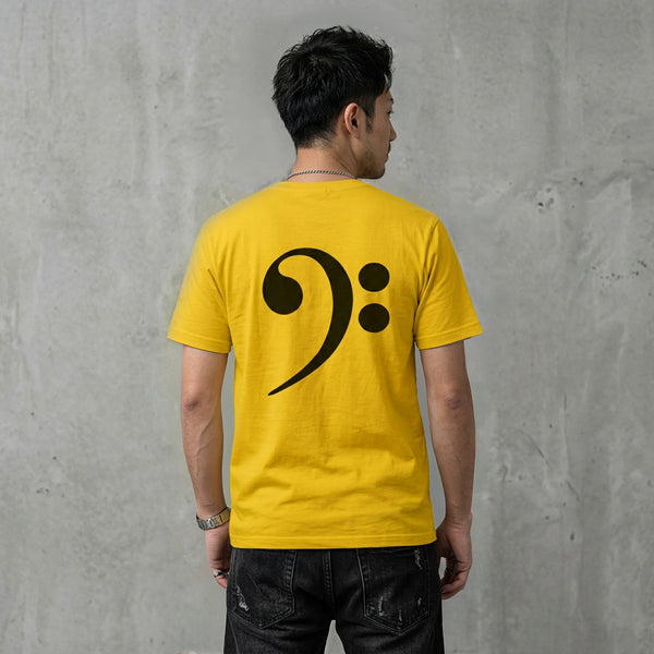 VII Crew solo unisex t shirt in yellow