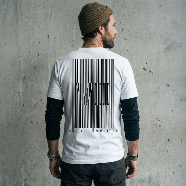 VII Crew volume II album unisex t shirt in white