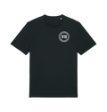 Black Printed T-shirt Front