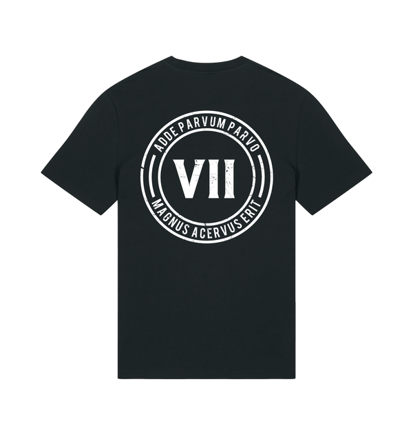 Black Printed T-shirt Back