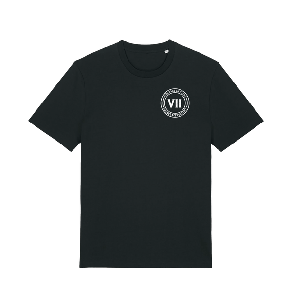 Black Printed T-shirt Front