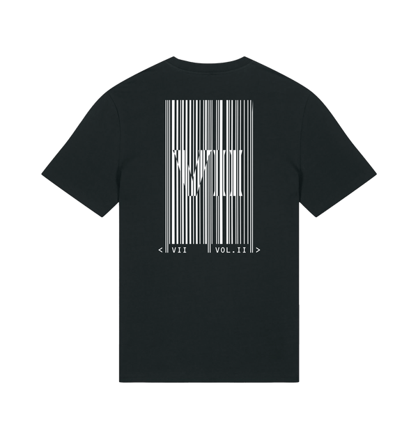 Black Printed T-shirt Back