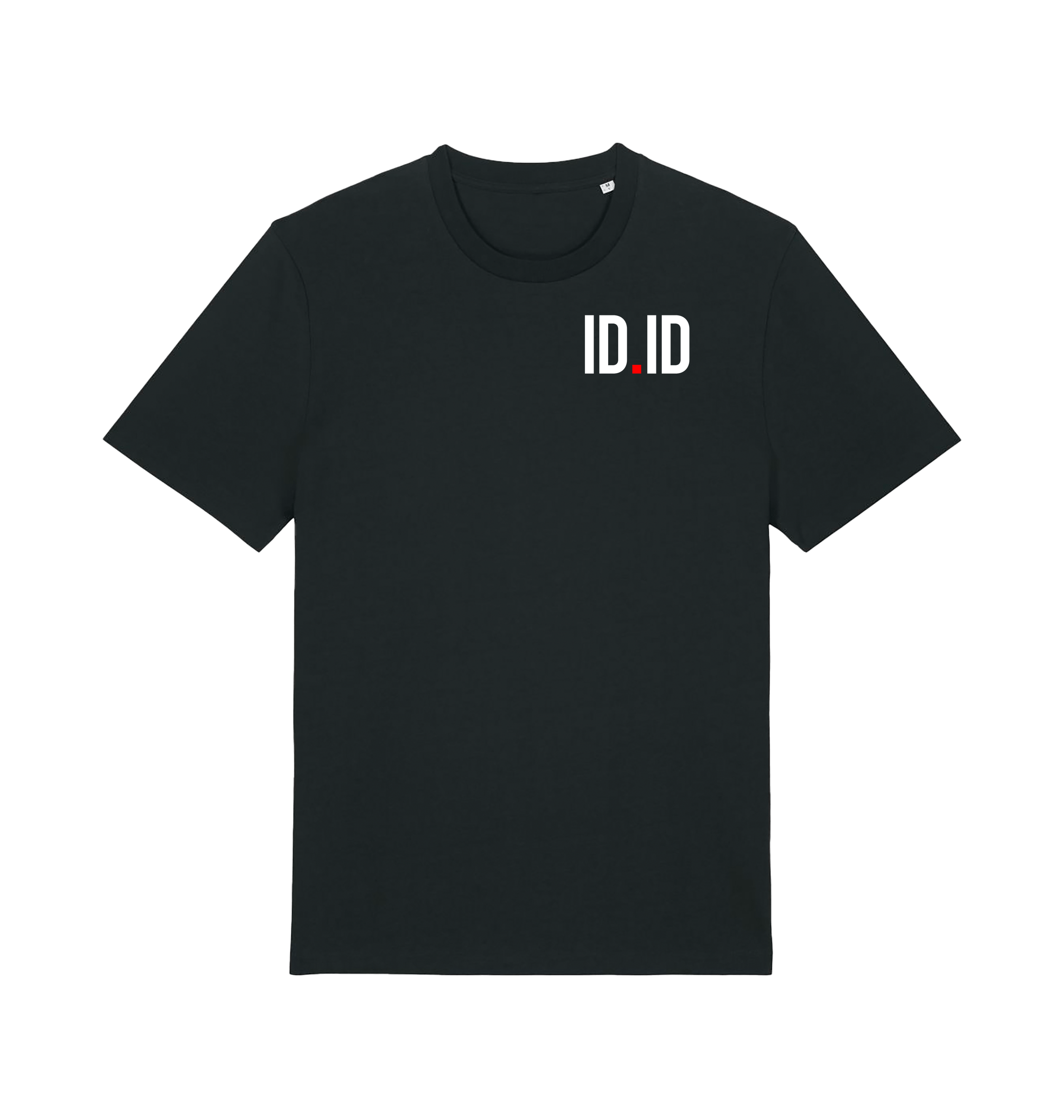 Black Printed T-shirt Front