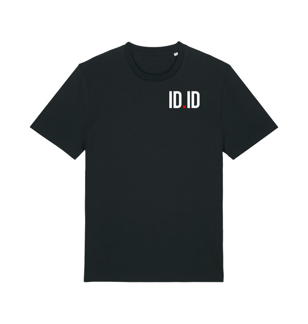 Black Printed T-shirt Front