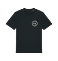 Black Printed T-shirt Front
